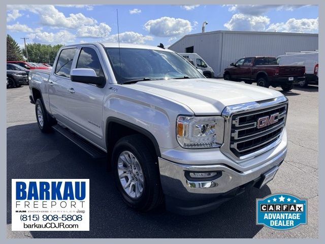 Quicksilver Metallic 2017 GMC Sierra 1500 Pickup Truck Four-Wheel Drive 6-Speed Automatic Overdrive