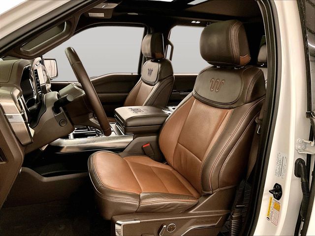 2022 Ford F-150 King Ranch White at Phil Fitts Ford
