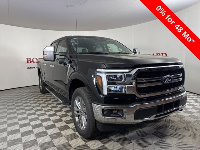 2025 Agate Black Metallic Ford F-150 Lariat Truck