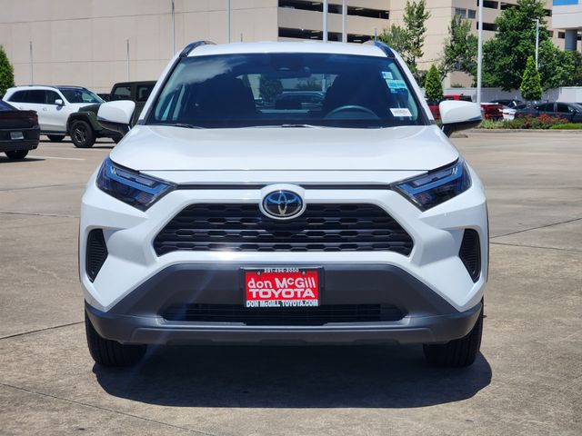 2025 Toyota RAV4 Hybrid XLE White at DeMontrond Automotive Group