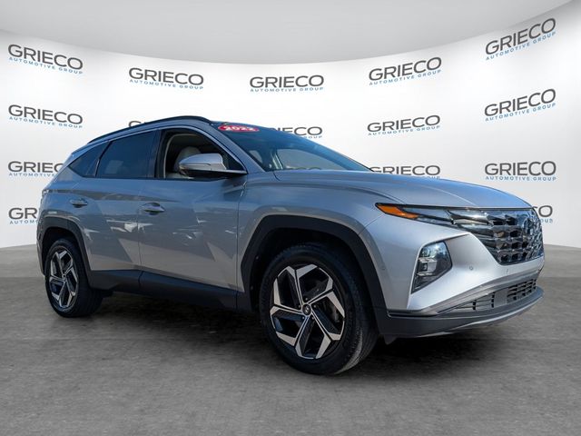 Shimmering Silver 2022 Hyundai Tucson Limited AWD SUV / Crossover All-Wheel Drive 8-Speed Automatic