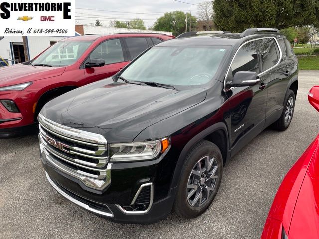 Black (Ebony Twilight Metallic) 2023 GMC Acadia SLT FWD SUV / Crossover Front-Wheel Drive 9-Speed Automatic