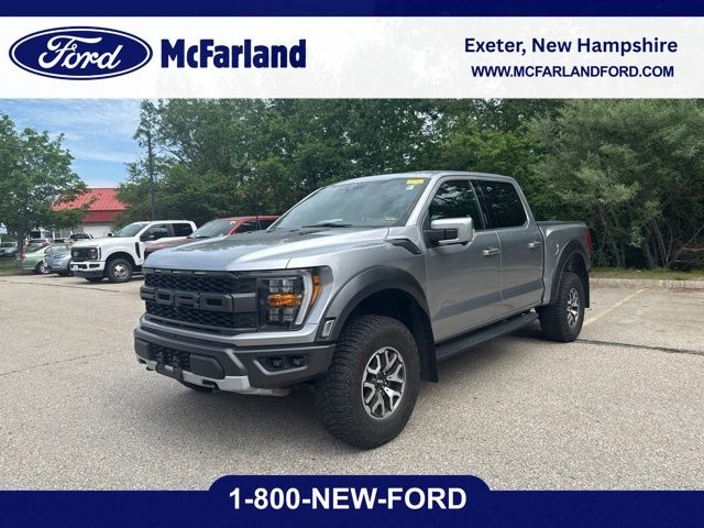 Silver Metallic 2021 Ford F-150 Raptor SuperCrew 4WD Pickup Truck Four-Wheel Drive Automatic