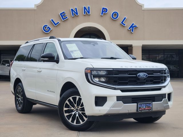 Star White Metallic Tri-Coat 2025 Ford Expedition Platinum 4WD SUV / Crossover Four-Wheel Drive Automatic