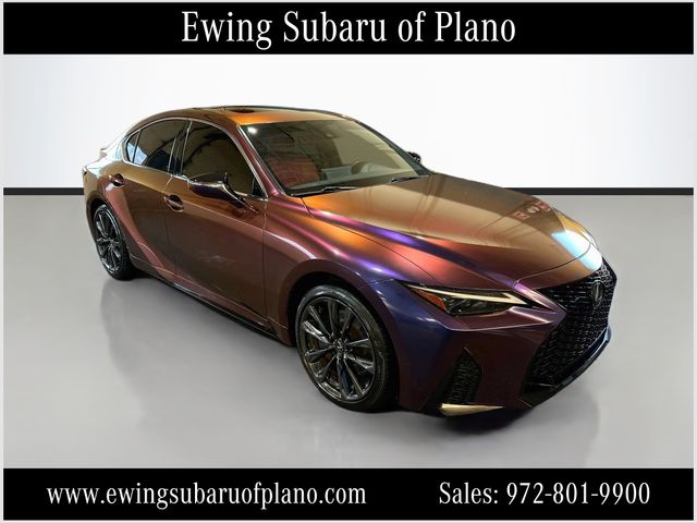 Ultra White 2023 Lexus IS Sedan 6-Speed Automatic