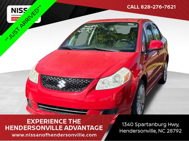 Vivid Red 2008 Suzuki SX4 SUV / Crossover