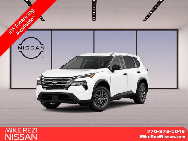 Glacier White 2026 Nissan Rogue SUV / Crossover Front-Wheel Drive Continuously Variable Transmission