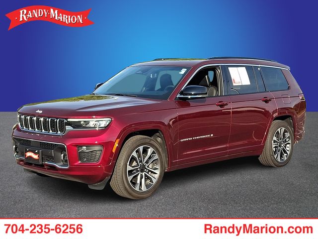 Velvet Red Pearlcoat 2024 Jeep Grand Cherokee L SUV / Crossover Four-Wheel Drive 8-Speed Automatic