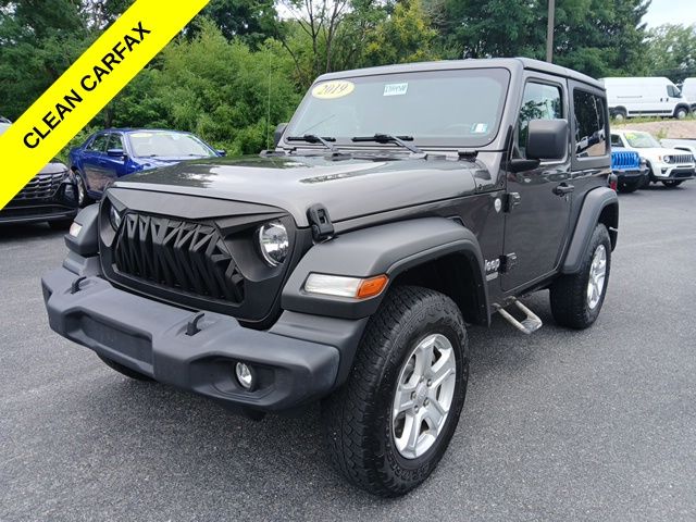 Gray (Granite Crystal Metallic Clearcoat) 2019 Jeep Wrangler SUV / Crossover Four-Wheel Drive 8-Speed Automatic