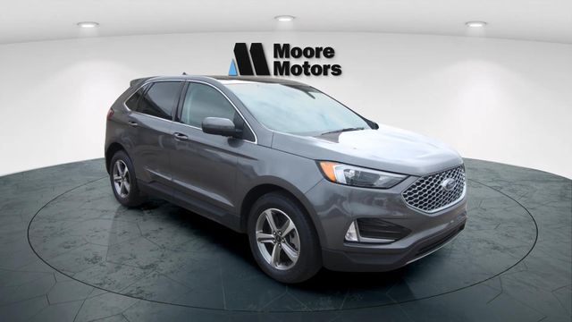 Gray Metallic 2024 Ford Edge SUV / Crossover All-Wheel Drive 8-Speed Automatic