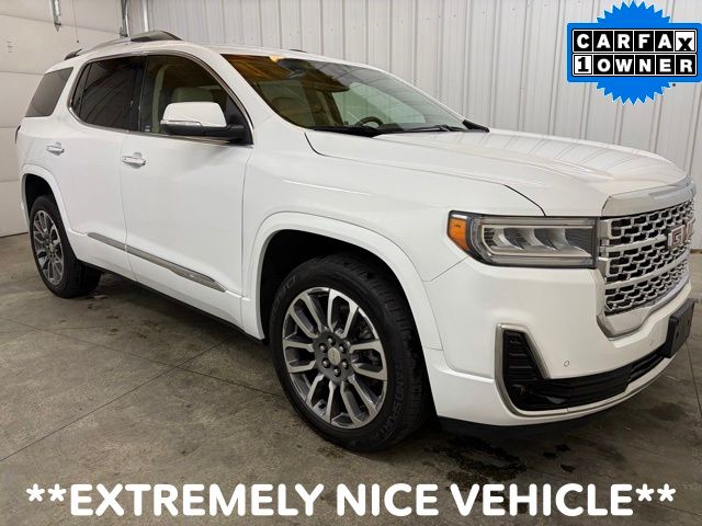 Summit White 2023 GMC Acadia SUV / Crossover Four-Wheel Drive 9-Speed Automatic