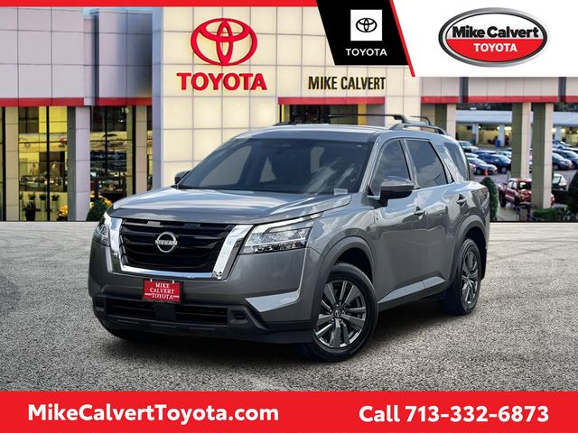 Gray (Gun Metallic) 2022 Nissan Pathfinder SUV / Crossover Front-Wheel Drive 9-Speed Automatic