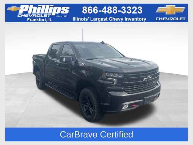 Black 2022 Chevrolet Silverado 1500 Pickup Truck Four-Wheel Drive Automatic