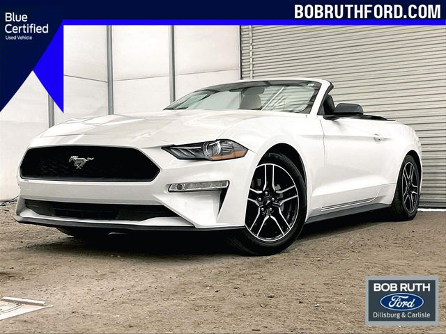Oxford White 2022 Ford Mustang Convertible Rear-Wheel Drive Automatic