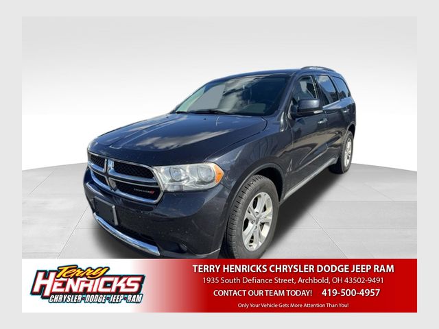 Gray (Maximum Steel Metallic Clearcoat) 2013 Dodge Durango SUV / Crossover All-Wheel Drive 5-Speed Automatic