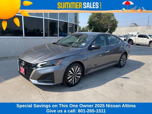 Gray (Gun Metallic) 2025 Nissan Altima Sedan Front-Wheel Drive Continuously Variable Transmission