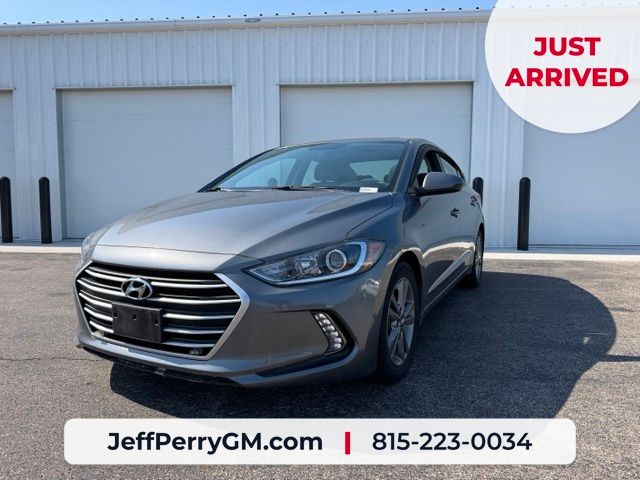 Machine Gray 2018 Hyundai Elantra Sedan Front-Wheel Drive 6-Speed Automatic
