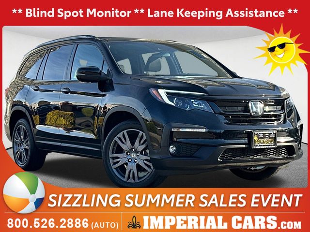 Crystal Black Pearl 2022 Honda Pilot SUV / Crossover All-Wheel Drive 9-Speed Automatic