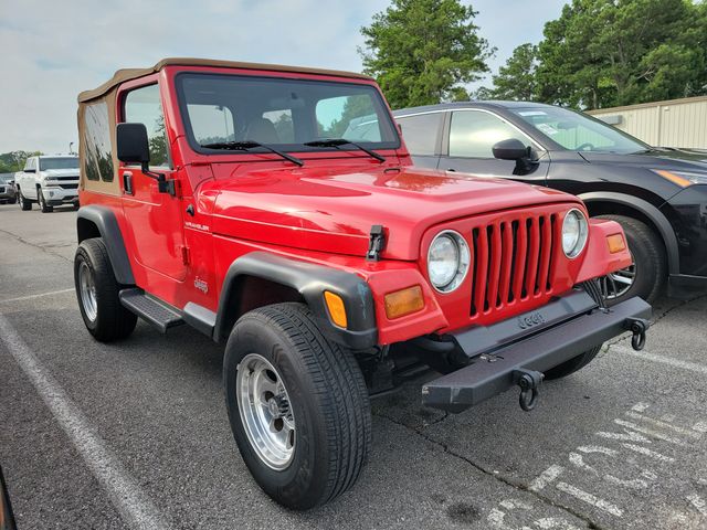 Red 1997 Jeep Wrangler SUV / Crossover Four-Wheel Drive 5-Speed Manual