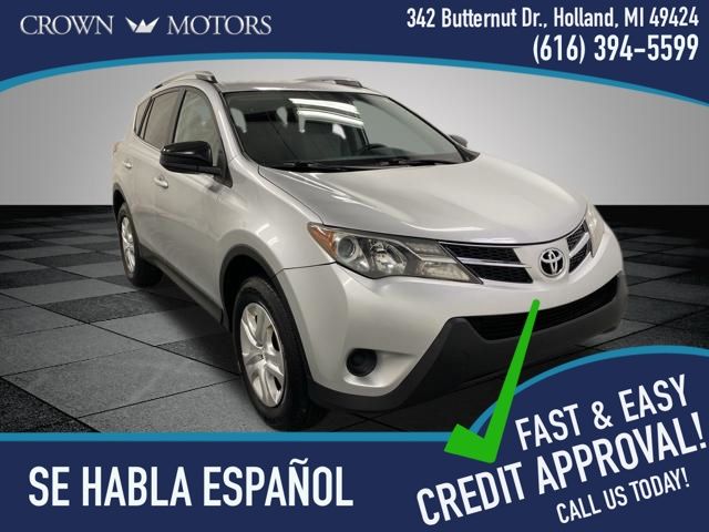 Classic Silver Metallic 2013 Toyota RAV4 SUV / Crossover All-Wheel Drive 6-Speed Automatic