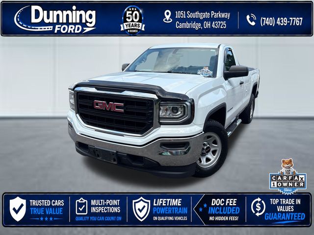 Summit White 2017 GMC Sierra 1500 Pickup Truck 4X2 6-Speed Automatic Overdrive