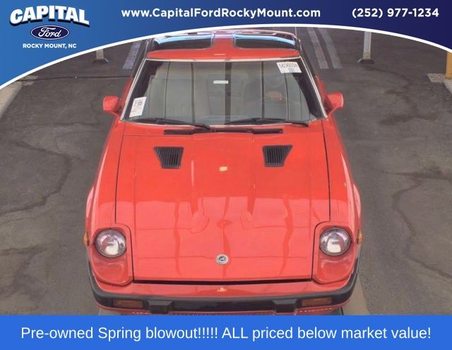 Red 1982 Datsun 280ZX GL RWD Hatchback Rear-Wheel Drive Automatic