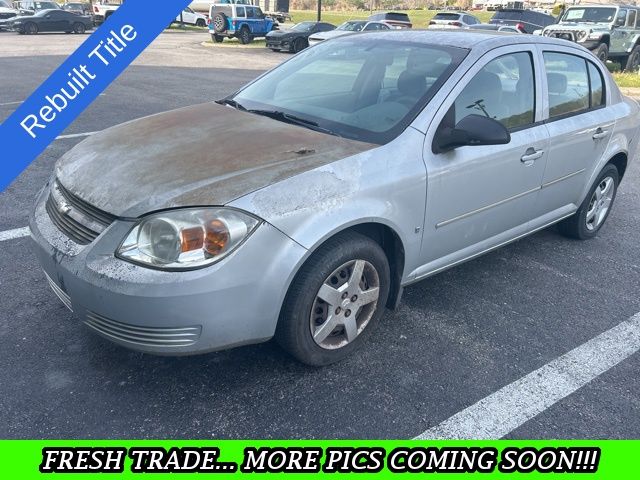 Ultra Silver Metallic 2007 Chevrolet Cobalt LS Sedan FWD Sedan Front-Wheel Drive 4-Speed Automatic Overdrive