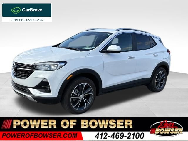 Summit White 2023 Buick Encore GX Select AWD SUV / Crossover All-Wheel Drive 9-Speed Automatic