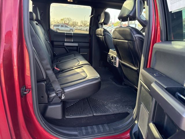 2018 Ruby Red Ford F-150 Platinum 4X4 Truck