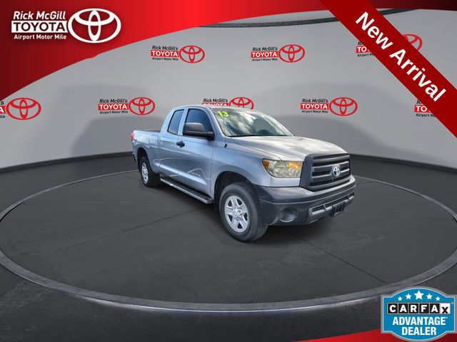 Silver Sky Metallic 2013 Toyota Tundra Pickup Truck Four-Wheel Drive 6-Speed Automatic Overdrive