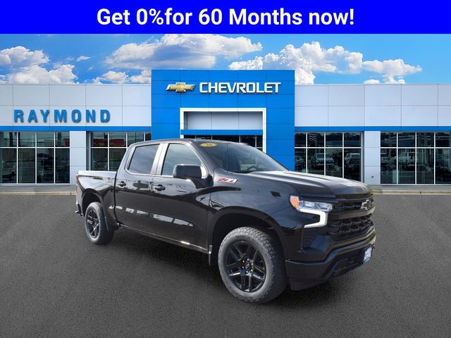 Black 2026 Chevrolet Silverado 1500 Pickup Truck Four-Wheel Drive Automatic