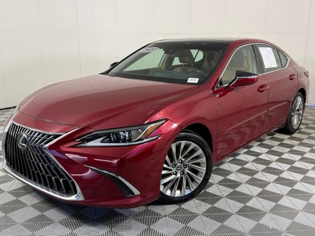 Matador Red Mica 2023 Lexus ES Sedan Front-Wheel Drive 8-Speed Automatic
