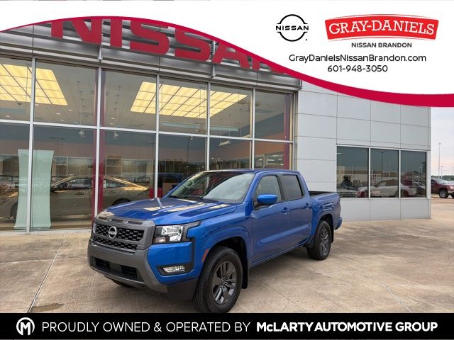 Bluestone Pearl 2025 Nissan Frontier SV Crew Cab RWD Pickup Truck 4X2 9-Speed Automatic Overdrive