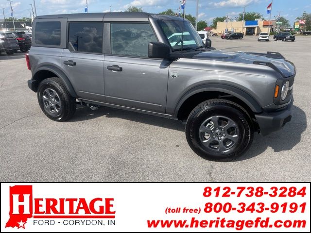 Carbonized Gray Metallic 2025 Ford Bronco Big Bend 4-Door 4WD SUV / Crossover Four-Wheel Drive Automatic