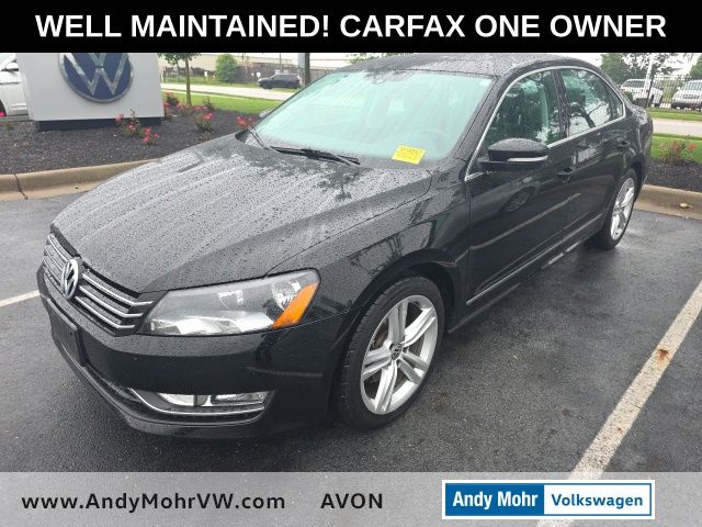 Black Uni 2015 Volkswagen Passat 1.8T SE FWD Sedan Front-Wheel Drive 6-Speed Automatic