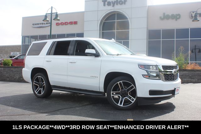Summit White 2020 Chevrolet Tahoe SUV / Crossover Four-Wheel Drive 6-Speed Automatic Overdrive