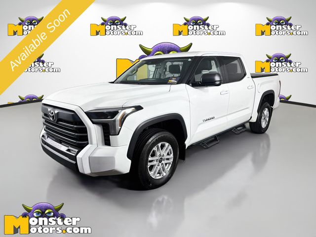 White 2023 Toyota Tundra Pickup Truck Four-Wheel Drive Automatic