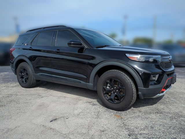 Agate Black Metallic 2024 Ford Explorer SUV / Crossover All-Wheel Drive Automatic