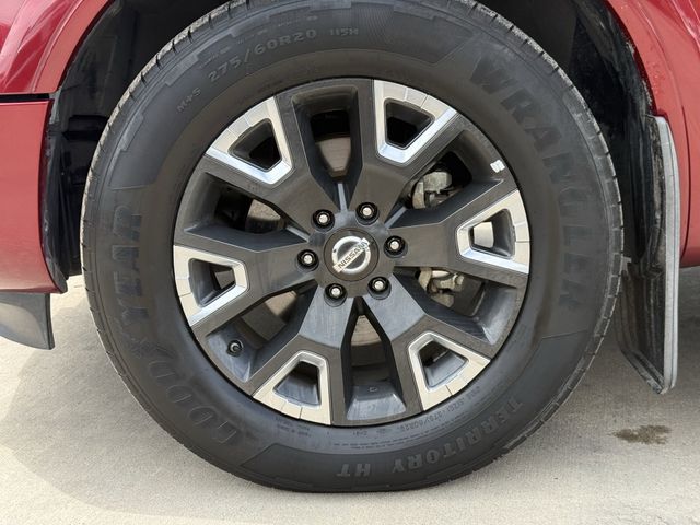 2021 Nissan Titan Platinum Reserve Red at Cook Ford