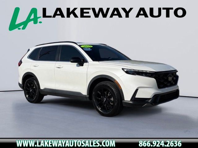 White 2023 Honda CR-V Hybrid SUV / Crossover All-Wheel Drive Continuously Variable Transmission