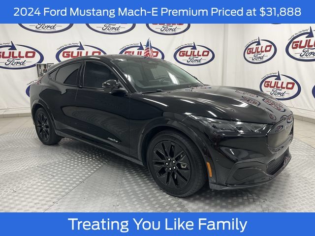 Shadow Black 2024 Ford Mustang Mach-E SUV / Crossover Rear-Wheel Drive Automatic