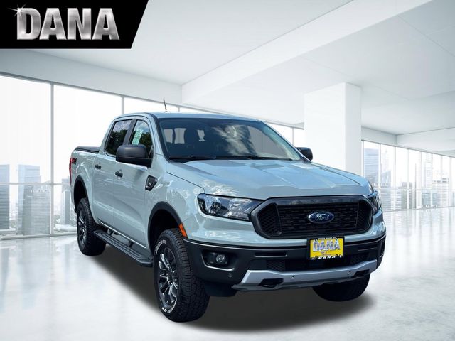 Cactus Gray 2023 Ford Ranger XLT SuperCrew 4WD Pickup Truck Four-Wheel Drive Automatic