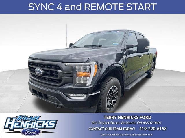 Agate Black Metallic 2023 Ford F-150 Pickup Truck Four-Wheel Drive Automatic