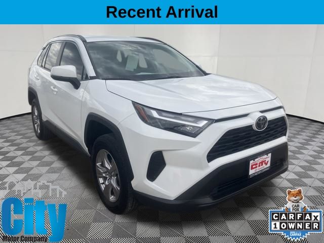 White 2022 Toyota RAV4 SUV / Crossover All-Wheel Drive 8-Speed Automatic