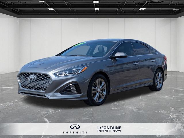 Machine Gray 2019 Hyundai Sonata Limited FWD Sedan Front-Wheel Drive 6-Speed Automatic