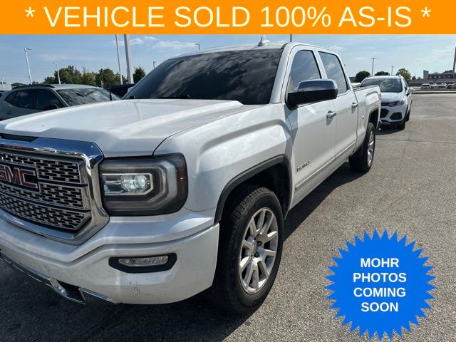 White Frost 2016 GMC Sierra 1500 Pickup Truck Four-Wheel Drive 8-Speed Automatic Overdrive