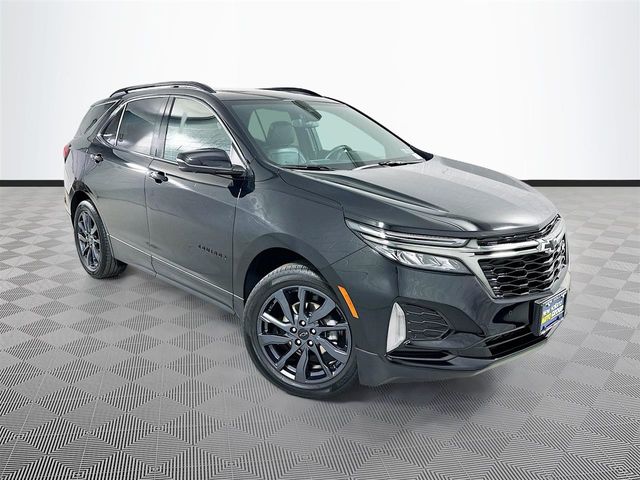 Black Metallic 2023 Chevrolet Equinox RS with 1RS AWD SUV / Crossover Four-Wheel Drive 6-Speed Automatic Overdrive