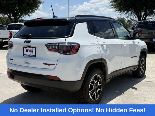 2025 Jeep Compass Trailhawk White at Durrett Motor Company