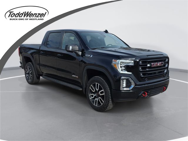 Onyx Black 2021 GMC Sierra 1500 AT4 Crew Cab 4WD Pickup Truck Four-Wheel Drive Automatic