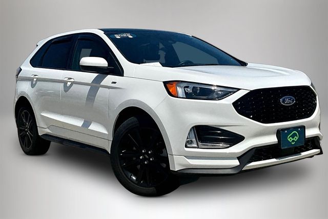 White Metallic 2022 Ford Edge SUV / Crossover All-Wheel Drive 8-Speed Automatic